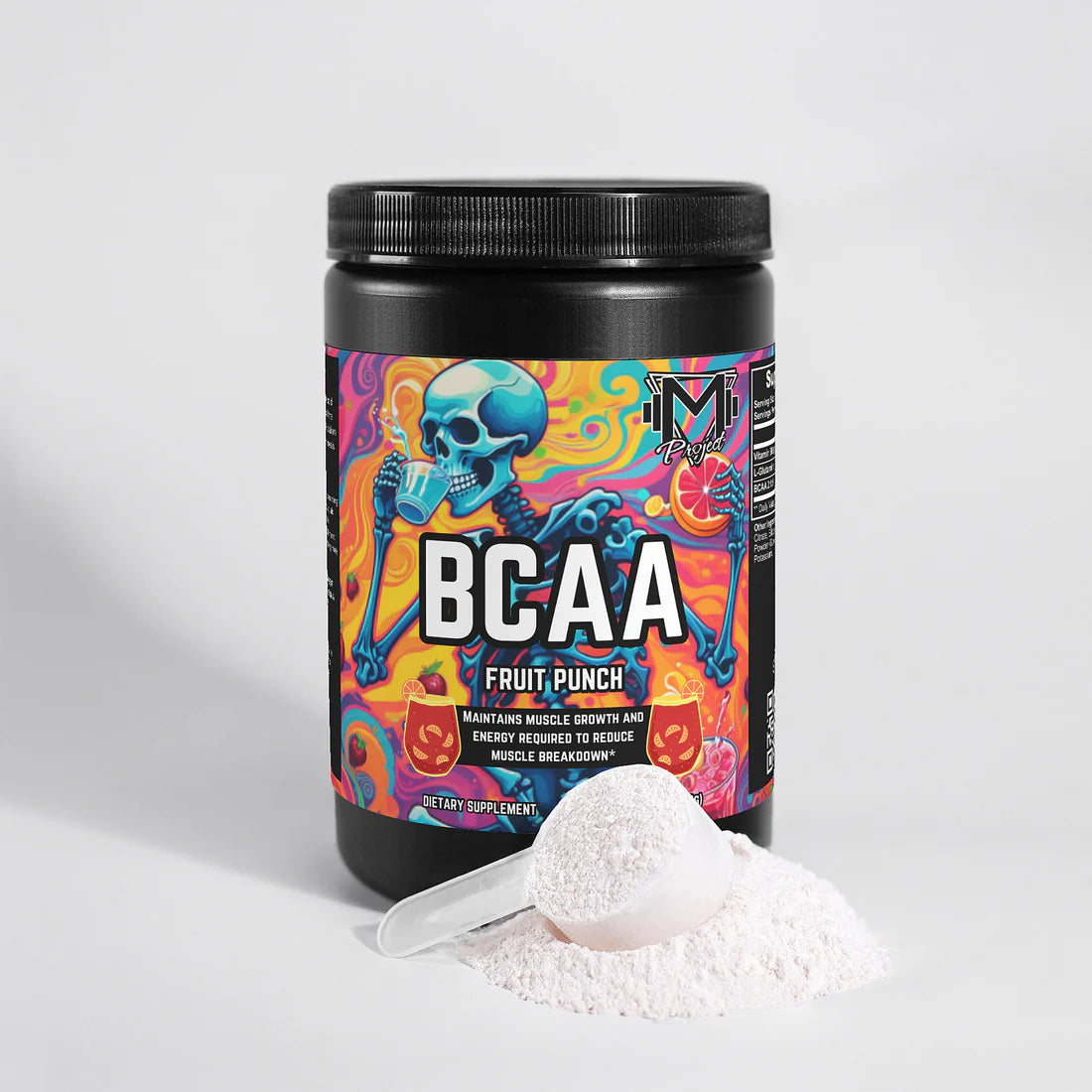 Project M BCAA's (Fruit Punch) 45 Servings