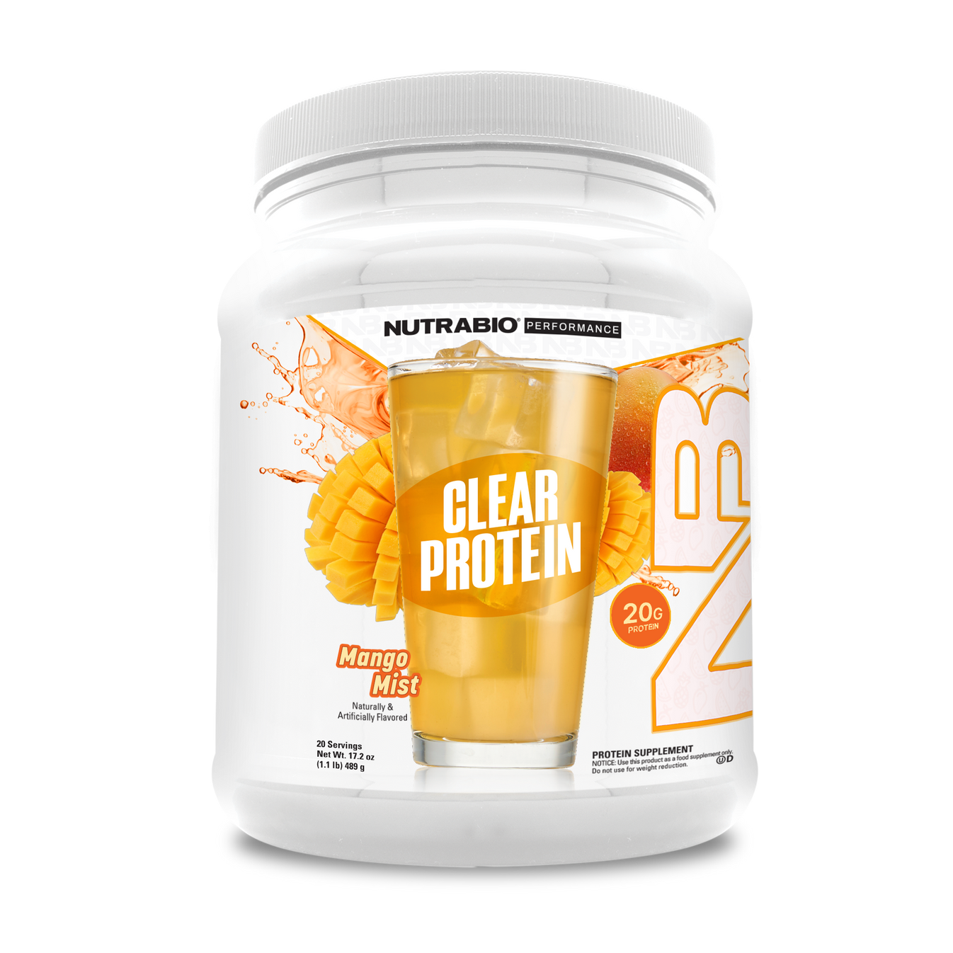 Nutrabio Clear Protein- Mango Mist
