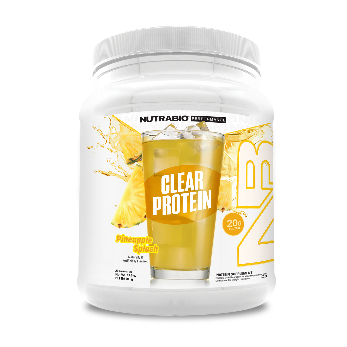 Nutrabio Clear Protein- Pineapple Splash