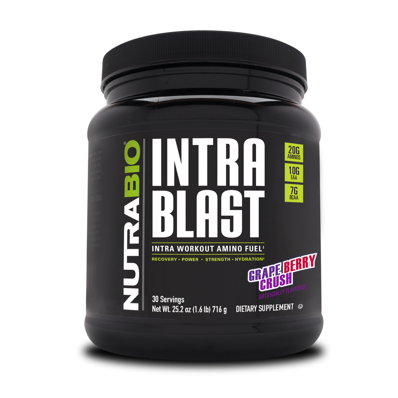 Nutrabio Intra Blast Amino Fuel Grape Berry Crush