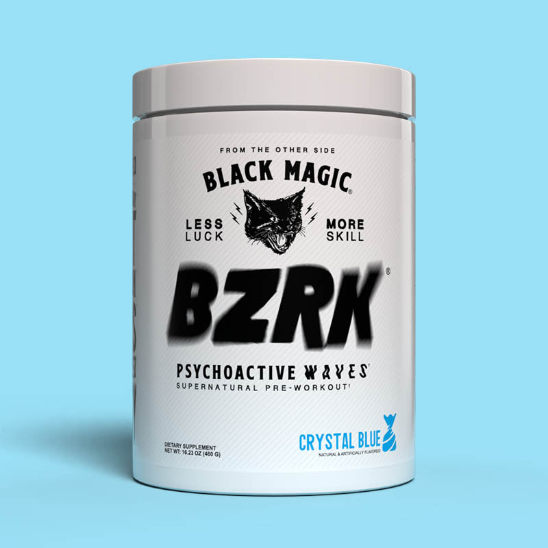 Black Magic BZRK Pre-Workout 25serv Crystal Blue
