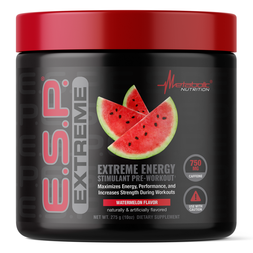 Metabolic Nutrition E.S.P. Extreme Pre-Workout 275g Watermelon Flavor