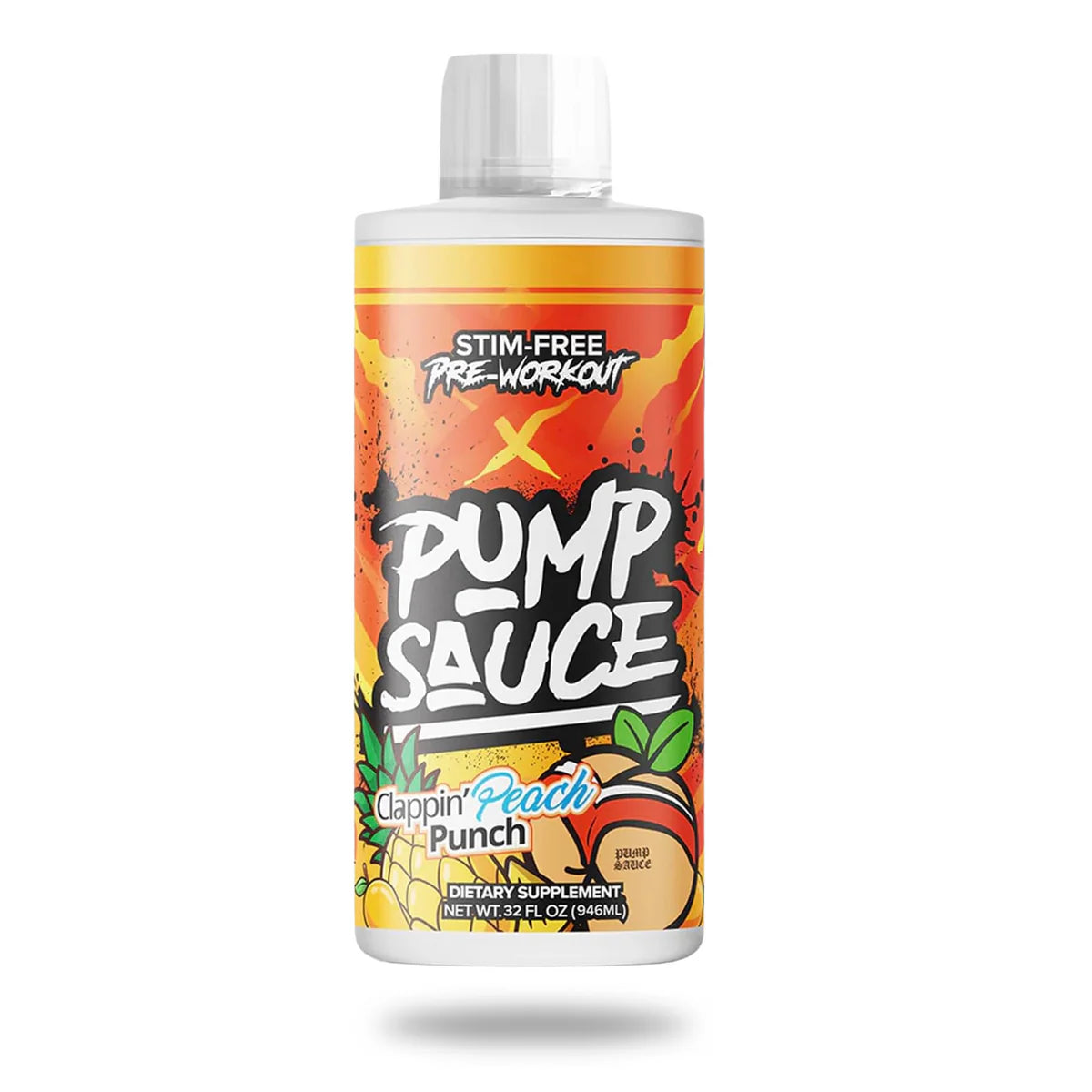 Pump Sauce Pre-Work Clappin' Peach Punch