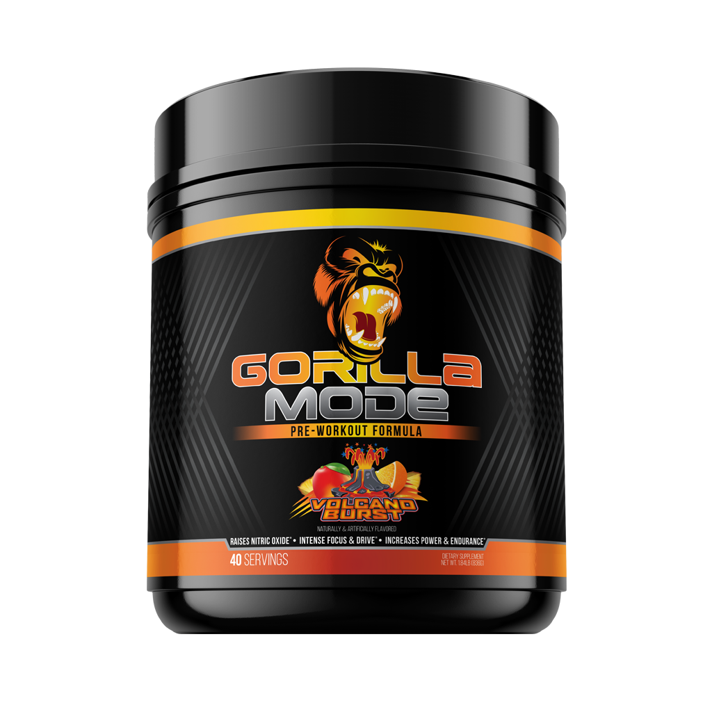 Gorilla Mode Pre- Workout 40 Serv Volcano Burst