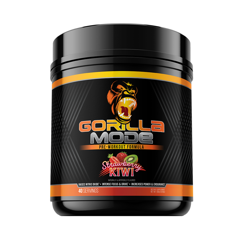 Gorilla Mode Pre- Workout 40 Serv Strawberry Kiwi