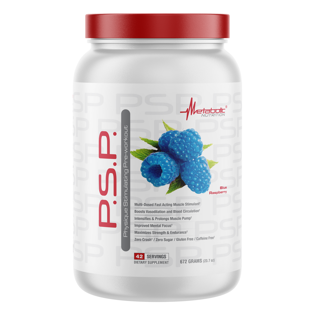 Metabolic Nutrition P.S.P. Pre-Workout Blue Raspberry