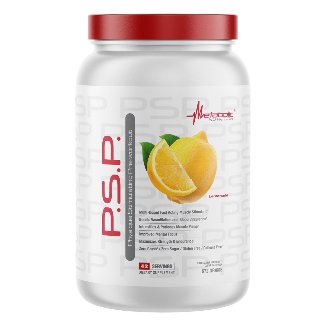 Metabolic Nutrition P.S.P. Pre-Workout Lemonade