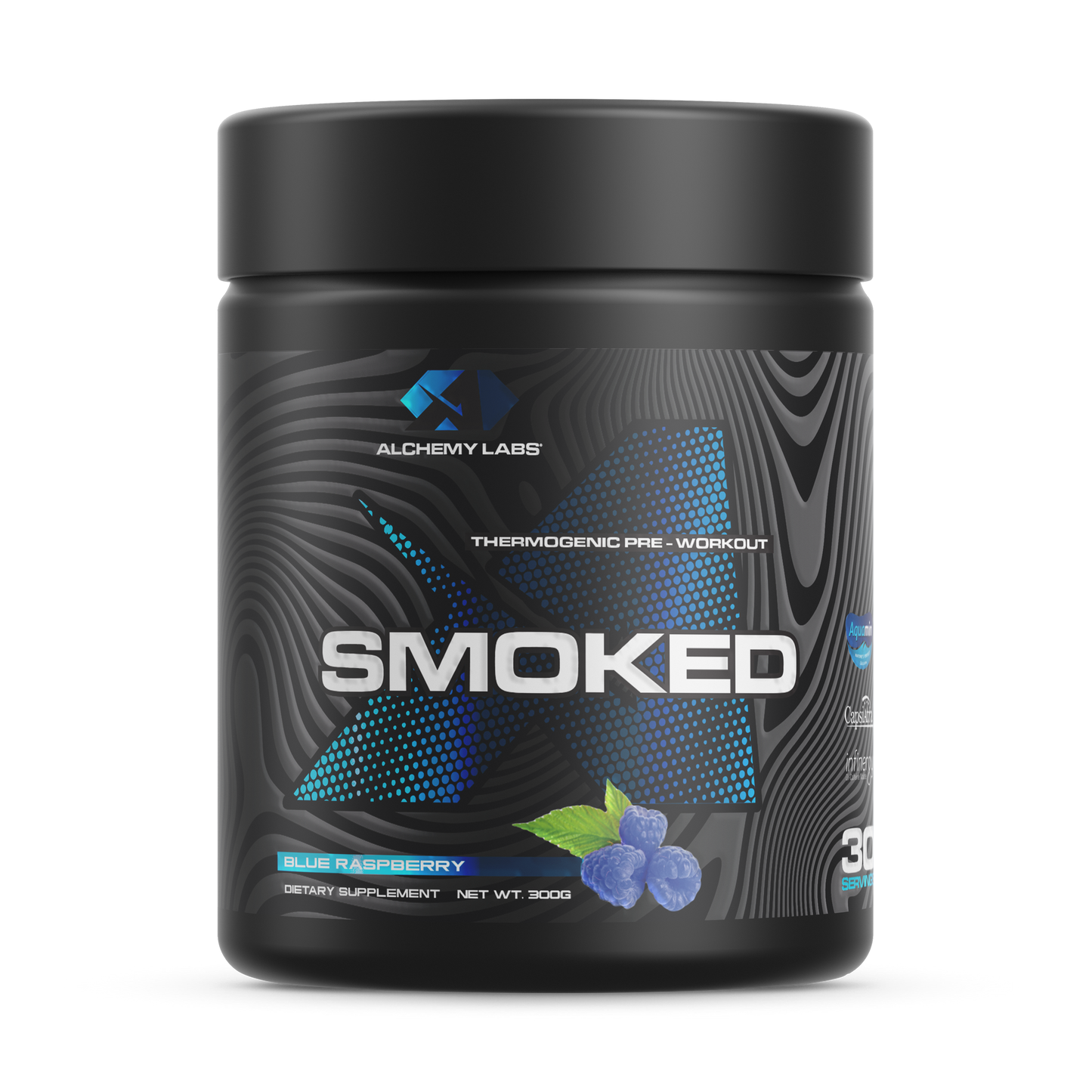 Alchemy Labs SMOKED Pre-Workout 30serv Blue Raspberry