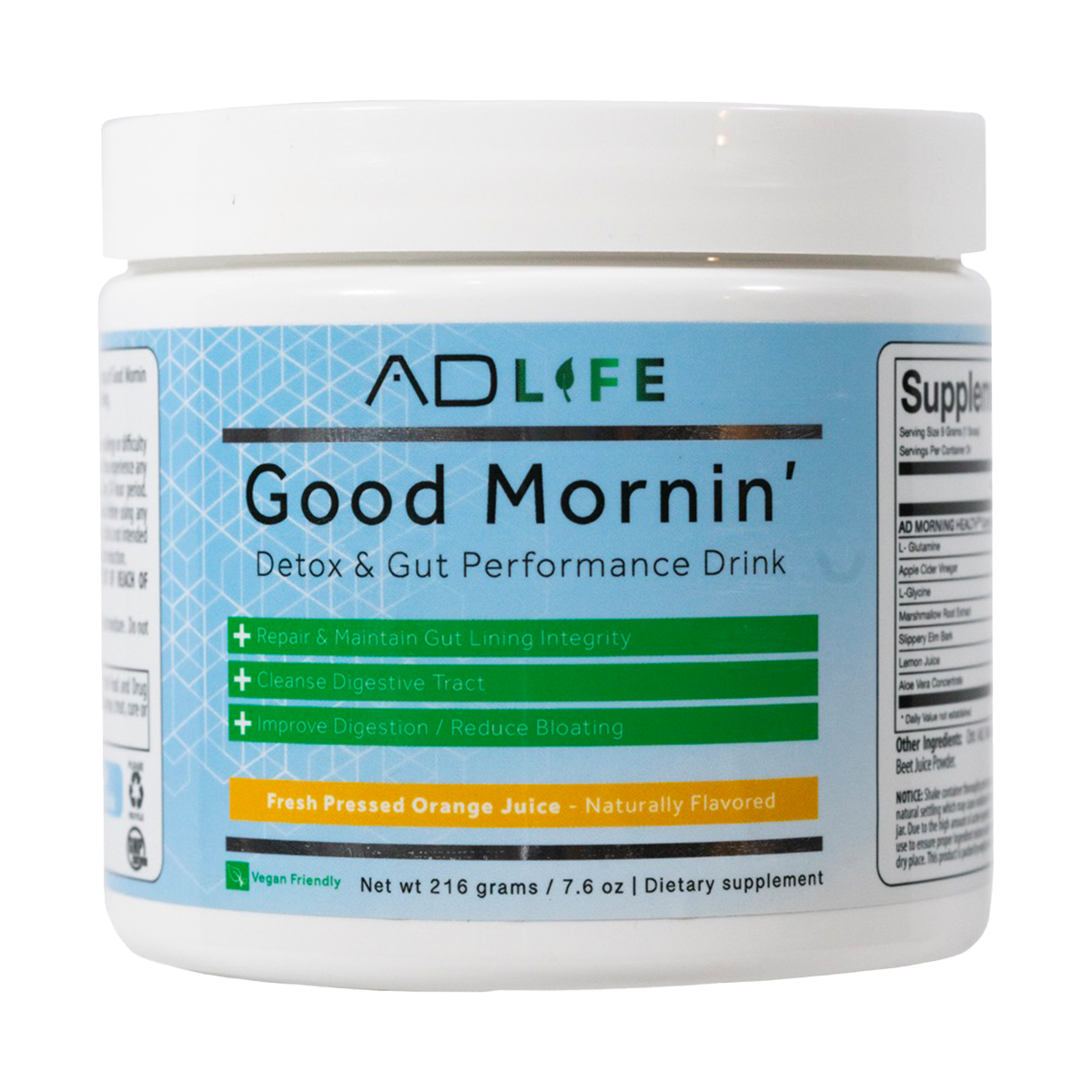 AD Life Good Mornin 24serv Fresh Orange Juice