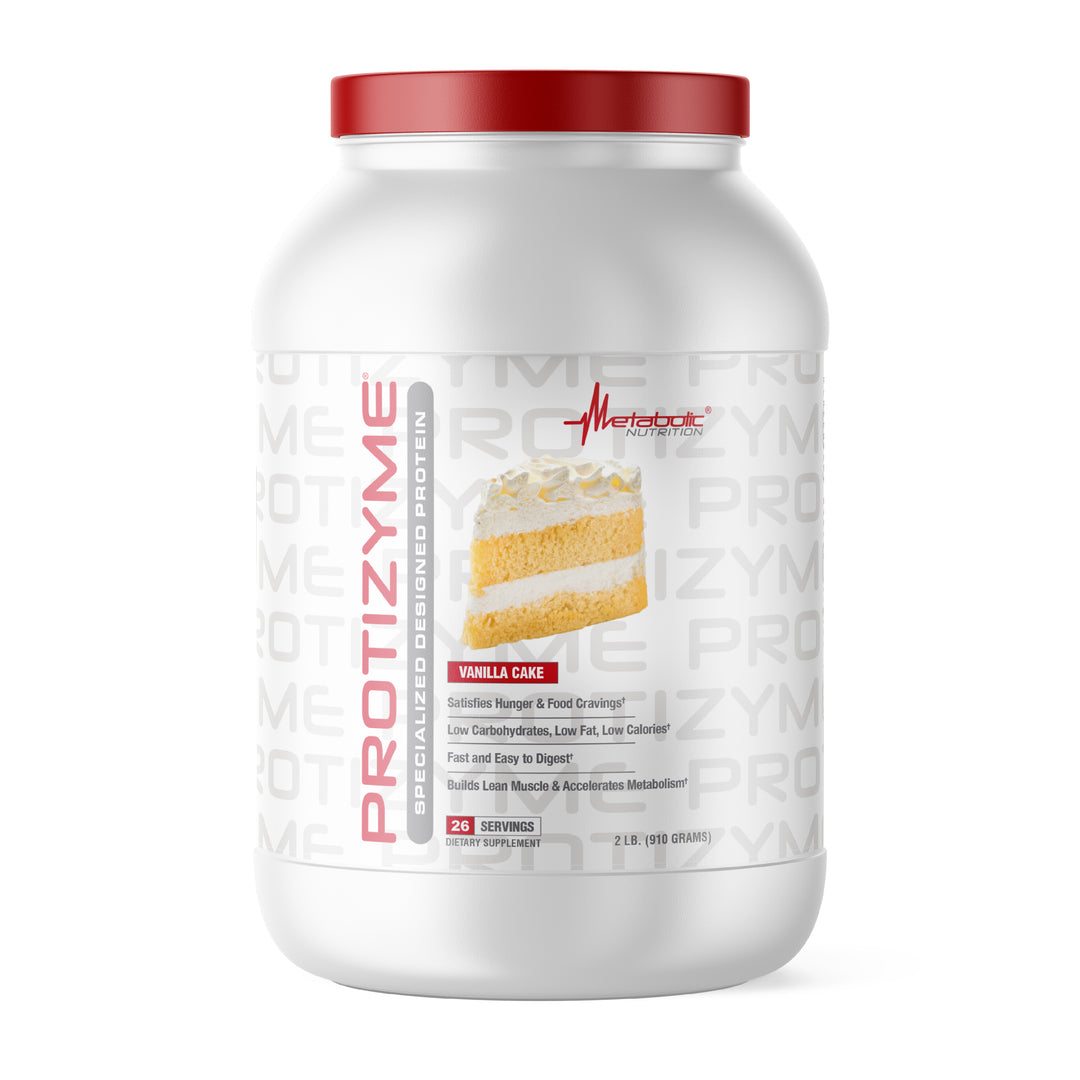 Metabolic Nutrition Protinzyme Protein 2 LB Vanilla Cake