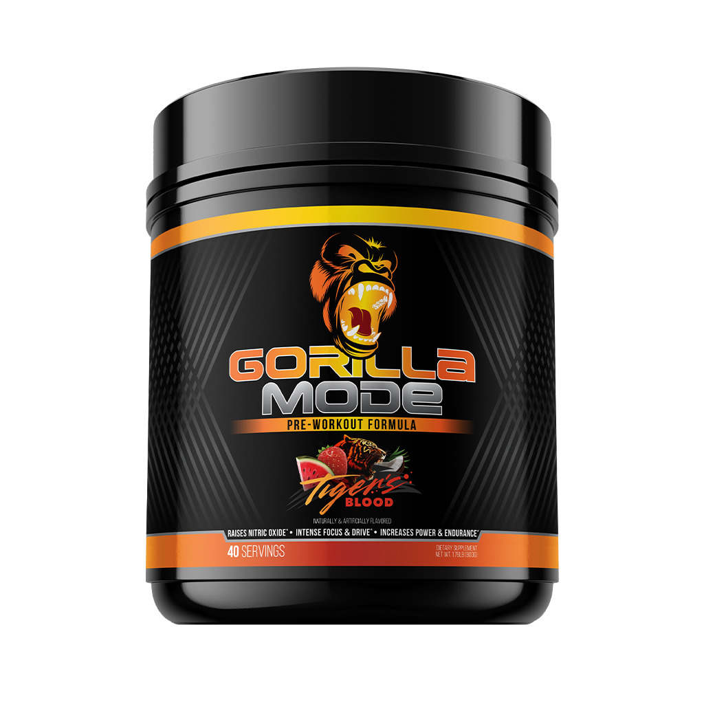 Gorilla Mode Pre Workout 40 Serv Tigers Blood