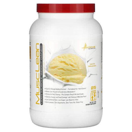 Metabolic Nutrition MuscLean 2.5 LB Vanilla Milkshake
