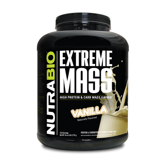 Nutrabio Extreme Mass Protein Vanilla 6 LB