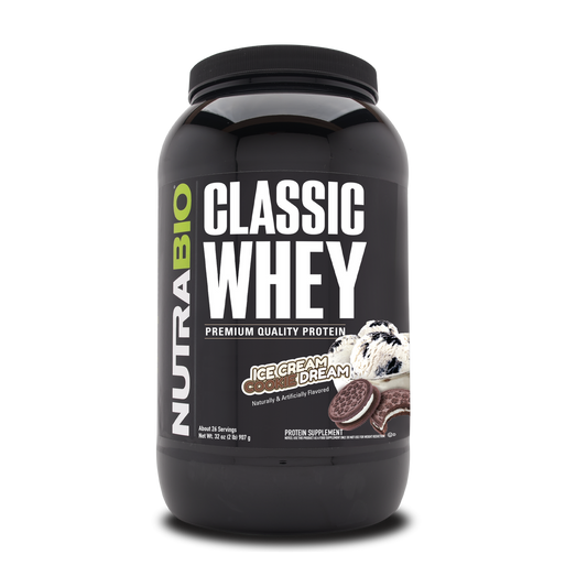 Nutrabio Classic Whey Protein Ice Cream Cookie Dream 2 LB