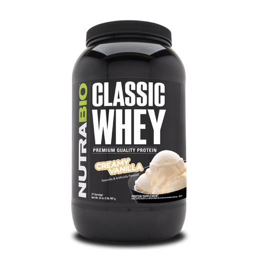 Nutrabio Classic Whey Protein Creamy Vanilla 2 LB
