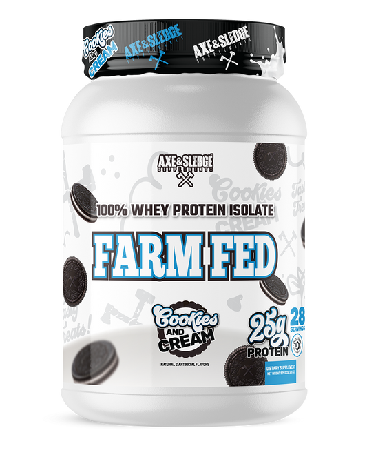 Axe & Sledge Farm Fed Protein 30serv Cookies & Cream