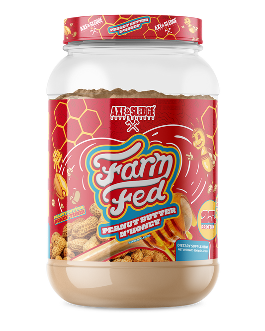 Axe & Sledge Farm Fed Protein 30serv Peanut Butter N' Honey