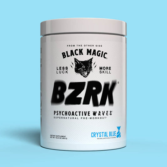 Black Magic BZRK Pre-Workout 25serv Crystal Blue