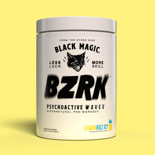 Black Magic BZRK Pre-Workout 25serv Lemon Raz Icy