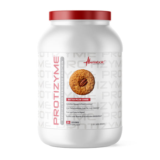 Metabolic Nutrition Protinzyme Protein 2 LB Butter Pecan Cookie