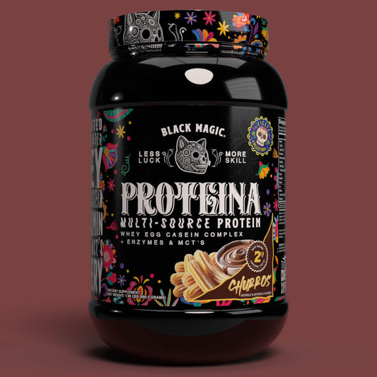 Black Magic Multisource Protein 25 Serv Fiesta Churros
