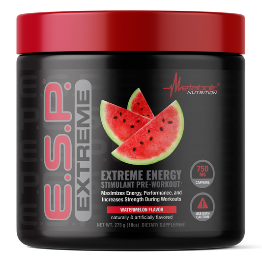 Metabolic Nutrition E.S.P. Extreme Pre-Workout 275g Watermelon Flavor