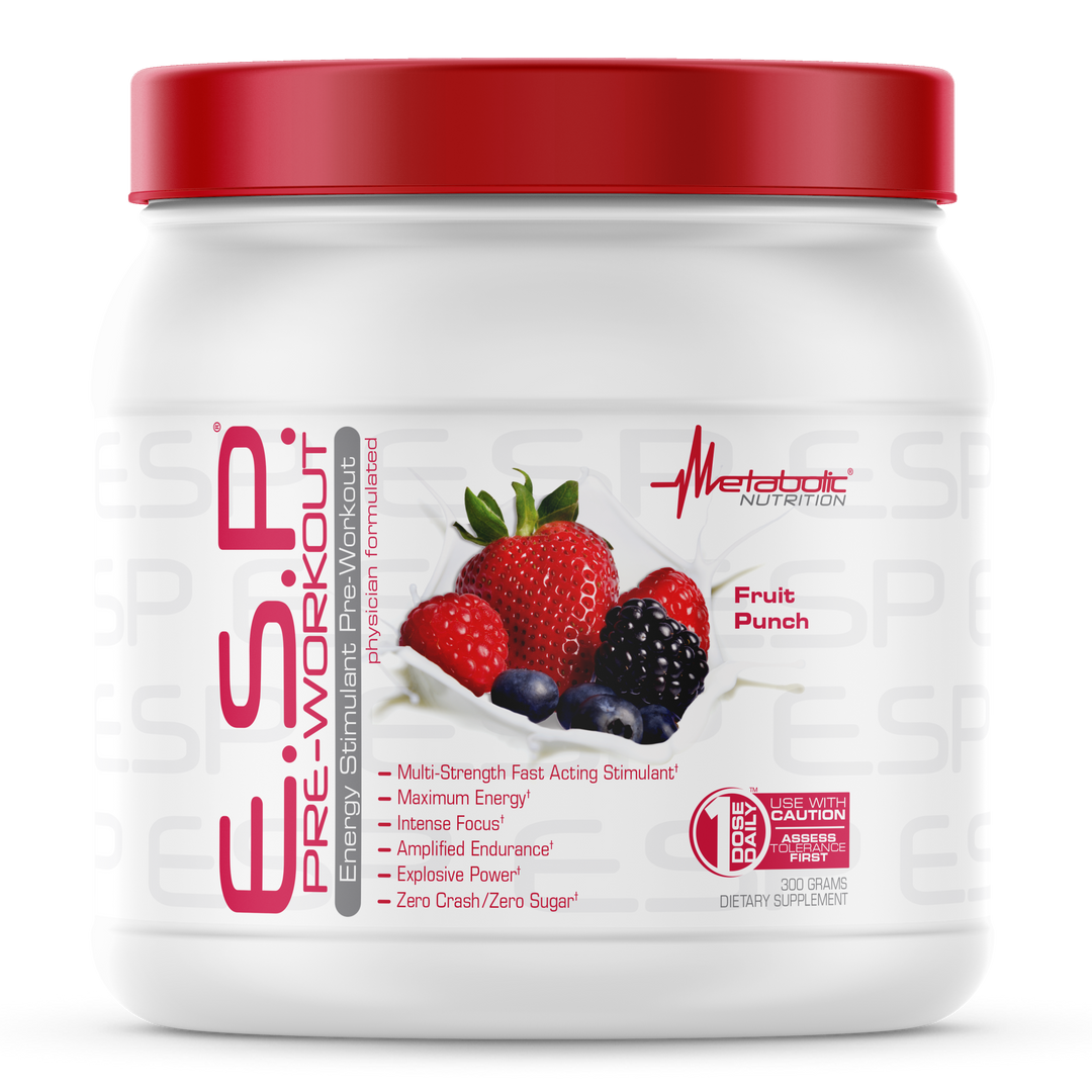 Metabolic Nutrition E.S.P. Pre-Workout 300g Fruit Punch