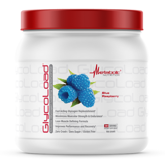 Metabolic Nutrition Glycoload 600g Blue Raspberry