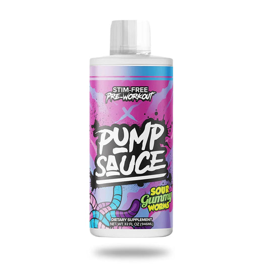 Pump Sauce Pre-Work Sour Gummy Worms