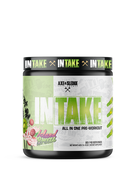 Axe & Sledge Intake Pre-Workout 40serv Island Breeze
