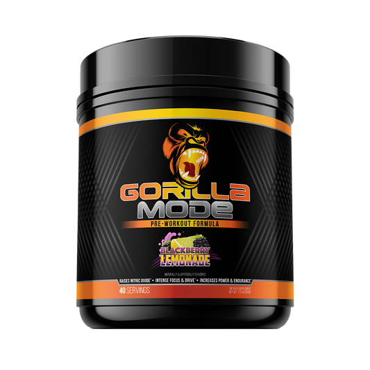 Gorilla Mode Pre Workout 40 Serv Blackberry Lemonade