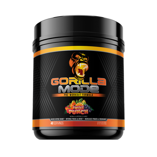 Gorilla Mode Pre- Workout 40 Serv Fruit Punch