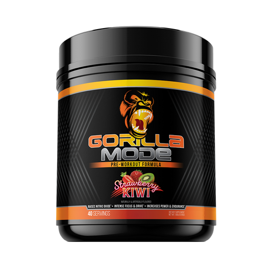 Gorilla Mode Pre- Workout 40 Serv Strawberry Kiwi