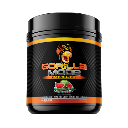 Gorilla Mode Pre Workout 40 Serv Mouthwatering Watermelon