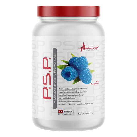 Metabolic Nutrition P.S.P. Pre-Workout Blue Raspberry