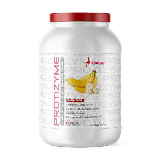 Metabolic Nutrition Protinzyme Protein 4 LB Banana Creme