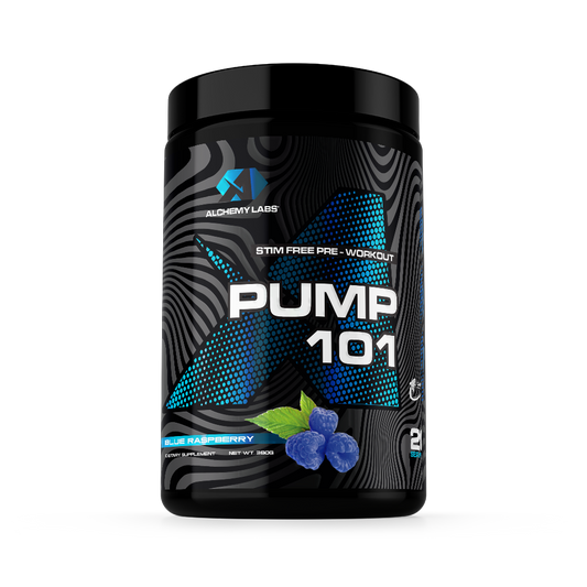 Alchemy Labs PUMP 101 Pre-Workout 20serv Blue Raspberry