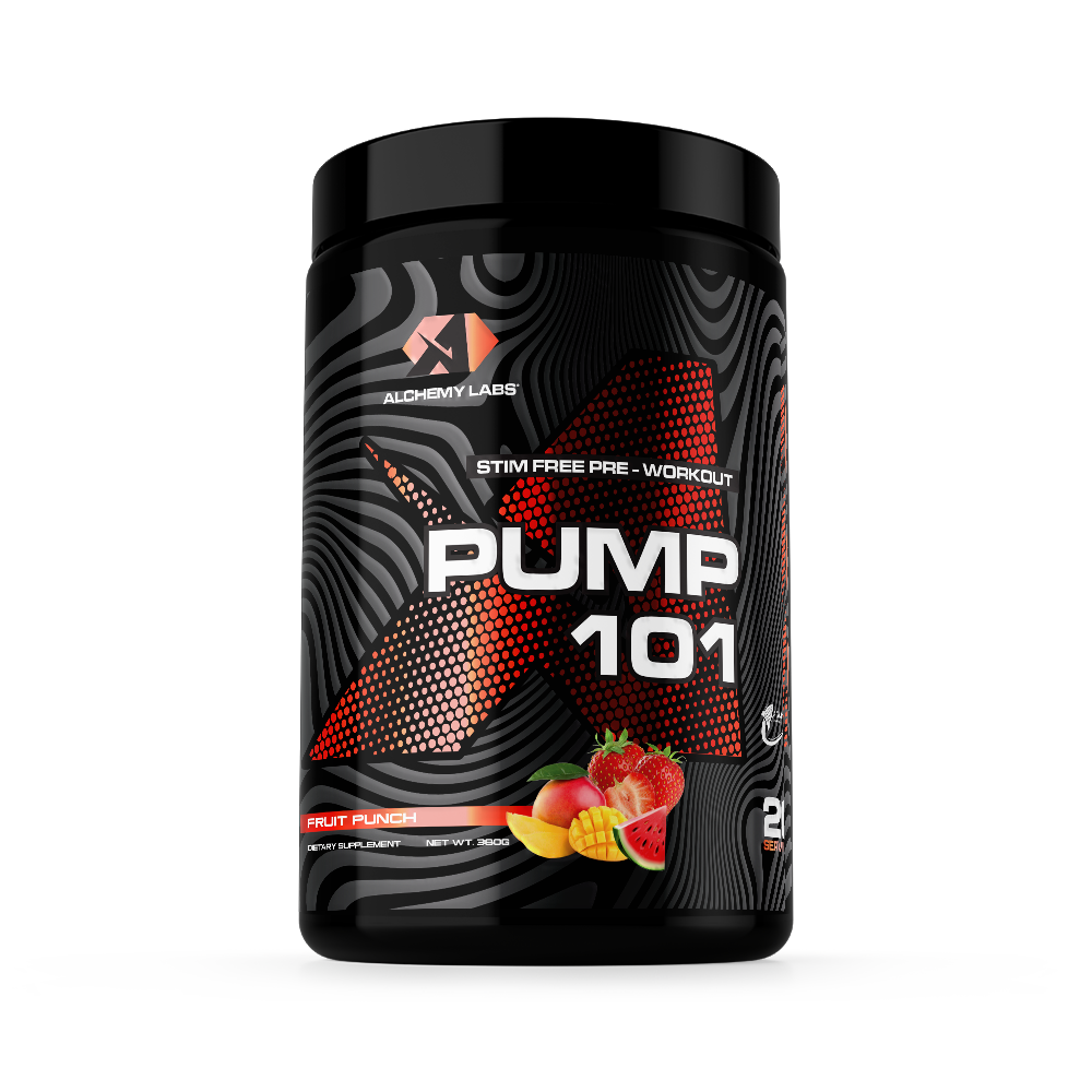 Alchemy Labs PUMP 101 Pre-Workout 20serv Fruit Punch
