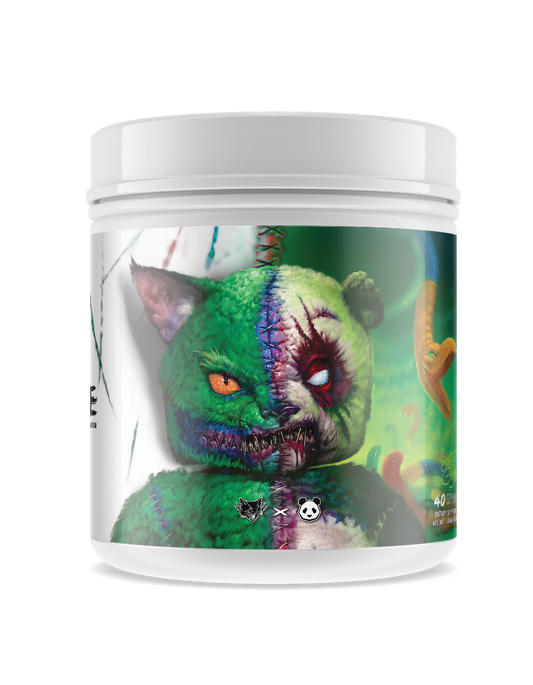 Black Magic X Panda Supps Savage Pre Workout Sour Gummy Candy