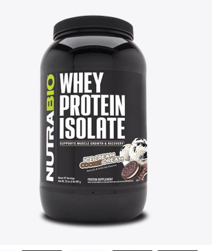 NutraBio Grass-Fed Whey Isolate (2LB)