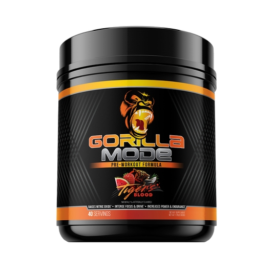 Gorilla Mode Pre Workout 40 Serv Tigers Blood